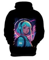 Blusa de Frio Garota Vaporwave Sunset Estilosa 5