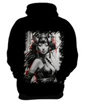 Blusa de Frio Geisha Ninja Nipon Japão Japan Edo 3 Blusa de Frio Geisha Ninja Nipon Japão Japan Edo 3