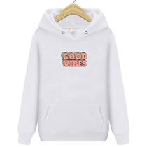 Blusa de Frio Good Vibes Casaco Moletom Algodão Flanelado Blusa de Frio Good Vibes Casaco Moletom Algodão Flanelado