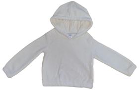 Blusa de frio infantil com capuz 10t (10 anos) peludinha menina - baby