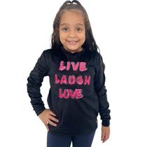Blusa De Frio infantil Menina Peluciada Fechada Sem Capuz Blusa De Frio infantil Menina Peluciada Fechada Sem Capuz