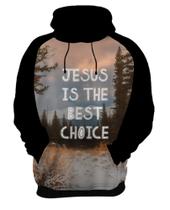 Blusa de Frio Jesus is the Best choice Bíblia Gospel 1