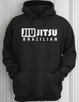 Blusa De Frio Jiu-jitsu Brazilian Moletom Com Capuz Mma