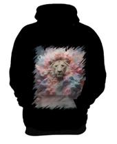 Blusa de Frio Leão Rei Explosão de Cores Hipnotizante 4 Blusa de Frio Leão Rei Explosão de Cores Hipnotizante 4