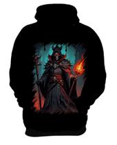 Blusa de Frio Lich Ancião Desenhado Magia 13 Blusa de Frio Lich Ancião Desenhado Magia 13
