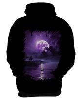 Blusa de Frio Lua Púrpura Luar Roxo Moon Lunar 10