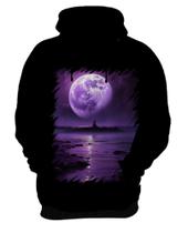Blusa de Frio Lua Púrpura Luar Roxo Moon Lunar 11