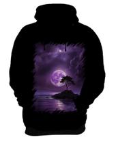 Blusa de Frio Lua Púrpura Luar Roxo Moon Lunar 2