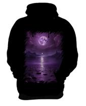 Blusa de Frio Lua Púrpura Luar Roxo Moon Lunar 9