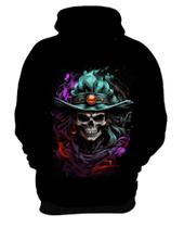 Blusa de Frio Mago Caveira Trevas Magia 11 Blusa de Frio Mago Caveira Trevas Magia 11