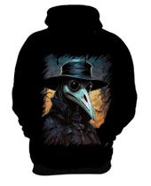 Blusa de Frio Máscara da Peste Negra 17 Blusa de Frio Máscara da Peste Negra 17