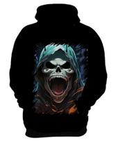 Blusa de Frio Máscara de Caveira Estilosa 11