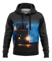 Blusa De Frio Moletom Caminhão Deus Ilumina Meu Caminho Chofer Rota 262 Blusa De Frio Moletom Caminhão Deus Ilumina Meu Caminho Chofer Rota 262