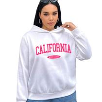 Blusa de Frio Moletom Canguru California Casaco Inverno Blusa de Frio Moletom Canguru California Casaco Inverno