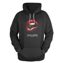 Blusa De Frio Moletom Canguru Com Capuz Pega a Visao Boca e Bala