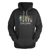 Blusa De Frio Moletom Canguru Com Capuz Pega a Visao Loko