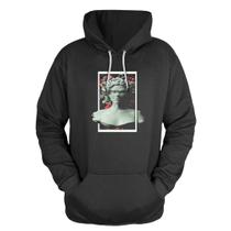 Blusa De Frio Moletom Canguru Com Capuz Pega a Visao Mulher
