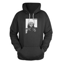 Blusa De Frio Moletom Canguru Com Capuz Pega a Visao Salve