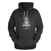 Blusa De Frio Moletom Canguru Com Capuz Pega a Visao Santa