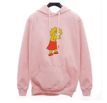 Blusa De Frio Moletom Canguru Unissex Lisa Simpson
