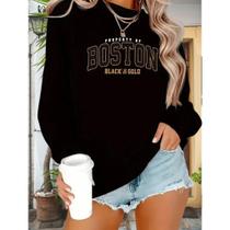 Blusa de frio moletom estiloso feminino estilo casaco casual feminina 100% algodão lançamento