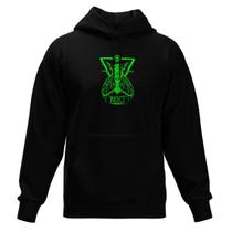 Blusa De Frio Moletom Fechado Bolso Canguru Com Capuz Emoji