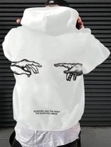 Blusa de Frio Moletom Feminino e Masculino Estampado Streetwear Casado Flanelado
