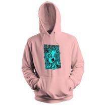 Blusa de Frio Moletom flanelado com Capuz Estampa Digital Unissex Envio Imediato Coração de Dama
