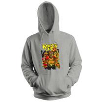 Blusa de Frio Moletom flanelado com Capuz Estampa Digital Unissex Envio Imediato Luta no Ringue