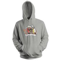 Blusa de Frio Moletom flanelado com Capuz Estampa Digital Unissex Envio Imediato Motoqueira Fantasma