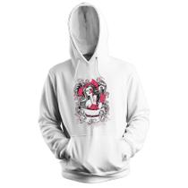 Blusa de Frio Moletom Flanelado com Capuz Estampa Digital Unissex Envio Imediato Mulher Dançarina