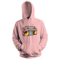 Blusa de Frio Moletom flanelado com Capuz Estampa Digital Unissex Envio Imediato Som Dj Bit