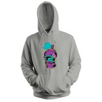 Blusa de Frio Moletom flanelado com Capuz Estampa Digital Unissex Envio Imediato Spray Boca