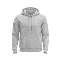 Blusa de Frio Moletom Flanelado Macio Quente Agasalho Unissex Canguru com Capuz Várias Cores