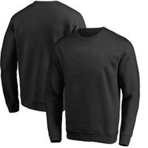 Blusa de Frio Moletom Gola Careca Lisa Básica Conforto do P ao GG
