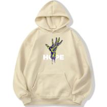 Blusa de Frio Moletom Hope Tumblr Unissex Algodão