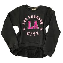 Blusa De Frio Moletom Infantil Menina Estilosa Olyns Top