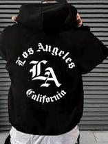 Blusa De Frio Moletom los angeles Masculino Califórnia Streetwear Casaco
