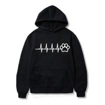 Blusa De Frio Moletom Meow Gatinho Fofo Batimentos Gato