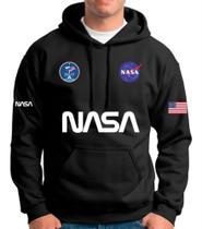 Blusa de Frio Moletom Nasa Diversas Cores