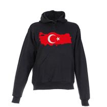 Blusa De Frio Moletom Turquia Bandeira Adulta