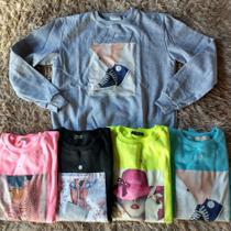 Blusa de Frio Moleton Feminina T-shirt Blusa de Frio Moleton Feminina T-shirt