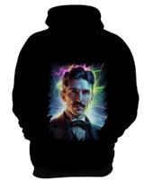 Blusa de Frio Nikola Tesla Físico Inventor Eletrecidade 7