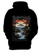 Blusa de Frio Paisagem Oriental Portão Torii 27 Blusa de Frio Paisagem Oriental Portão Torii 27