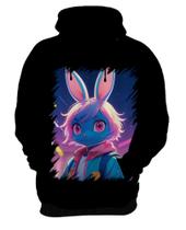 Blusa de Frio Páscoa Coelhinha Traços Vaporwave 4 Blusa de Frio Páscoa Coelhinha Traços Vaporwave 4