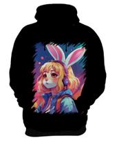 Blusa de Frio Páscoa Coelhinha Traços Vaporwave 7
