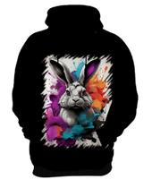 Blusa de Frio Páscoa Coelhinho Artístico Design 11 Blusa de Frio Páscoa Coelhinho Artístico Design 11