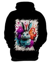 Blusa de Frio Páscoa Coelhinho Artístico Design 6 Blusa de Frio Páscoa Coelhinho Artístico Design 6