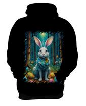 Blusa de Frio Páscoa Coelhinho Traços Van Gogh 2 Blusa de Frio Páscoa Coelhinho Traços Van Gogh 2