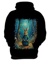 Blusa de Frio Páscoa Coelhinho Traços Van Gogh 4 Blusa de Frio Páscoa Coelhinho Traços Van Gogh 4